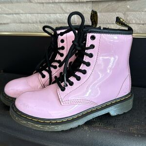 Dr. Martens Kids Boots in Pink and Black